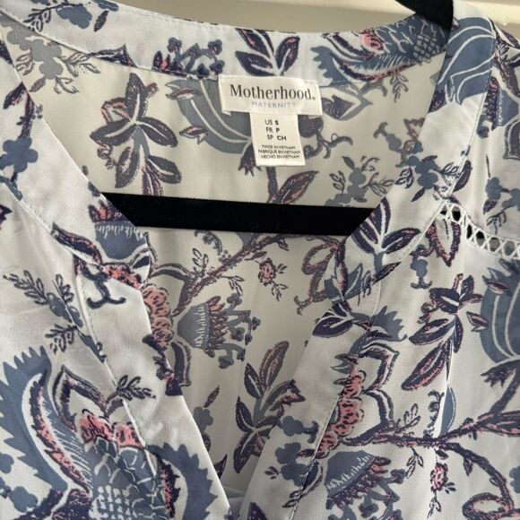 Motherhood Maternity | Lightweight Colorful Blouse | Size: S | EUC - Picture 5 of 5